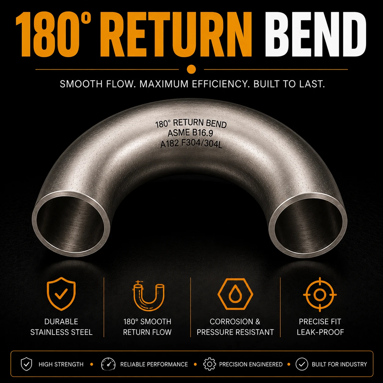 180° Return Bend